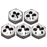 Draper 79198 Metrische Zeshoek Die Moer Set (5 Stuks)