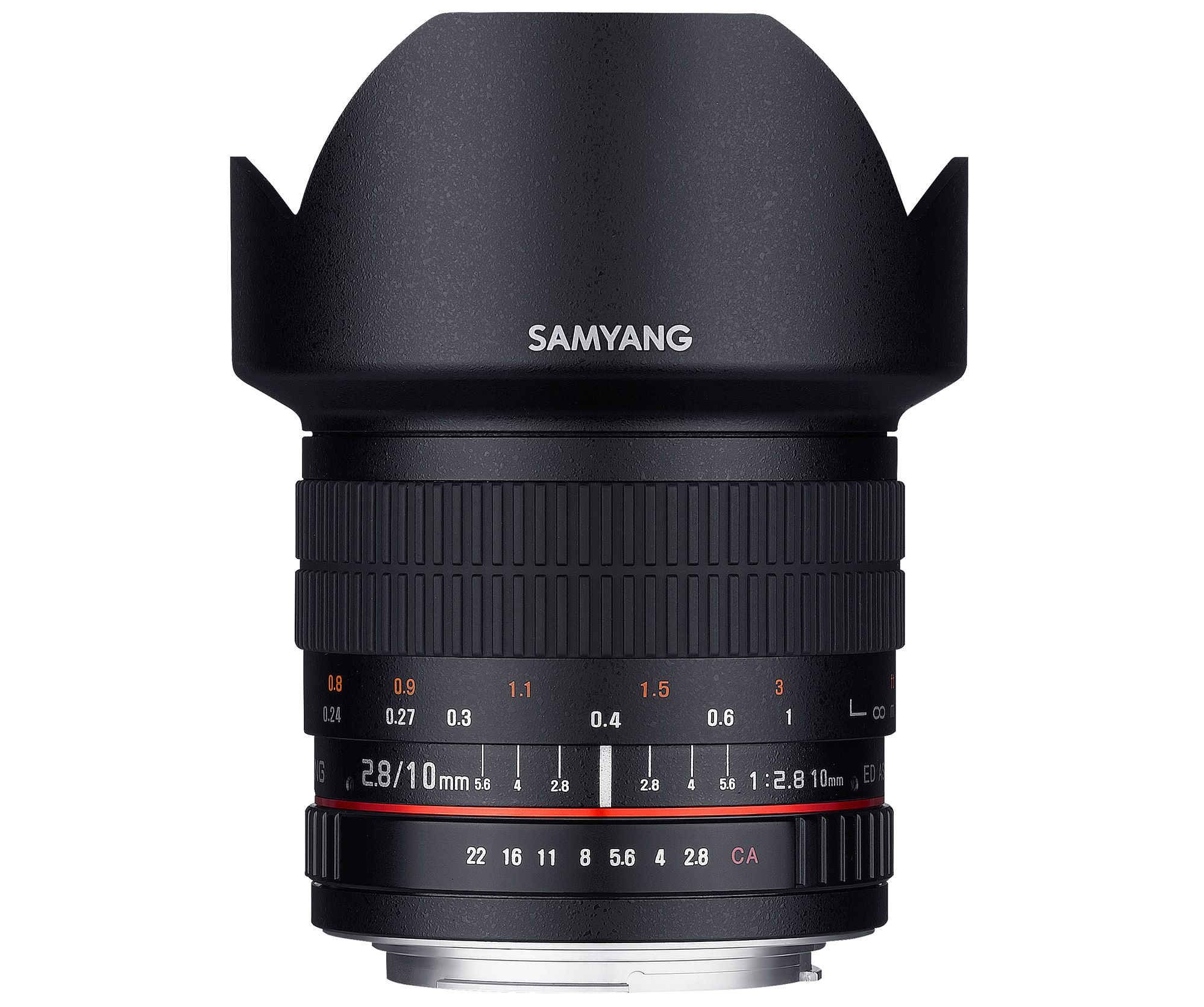 Samyang 10mm F2.8 ED AS NCS CS - Sony E - Zwart