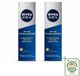 NIVEA MEN Anti-Age Feuchtigkeitsspendendes Gesichts-Gel mit Hyaluron - 2 x 50 ml