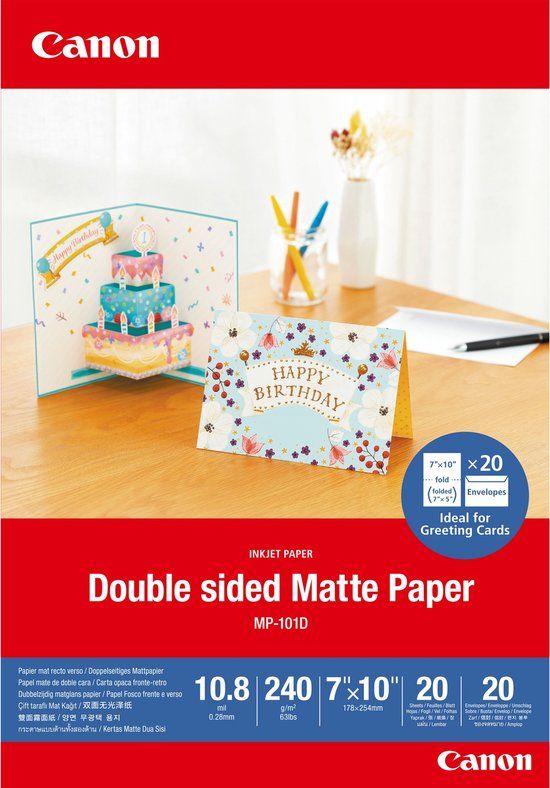 Canon 4076C006 A4 Matte Photo Paper Pack