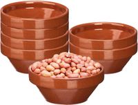 La Dehesa Soepkommen / serveer schaaltje - 8x - terracotta - D15 x 6 cm - aardewerk