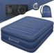 Merkloos Luchtbed met Elektrische Pomp voor 2 Personen - Verhoogd Opblaasbaar Matras 203 x 152,5 cm