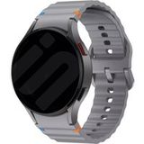 Strap-it Samsung Bracelet Wave Samsung Galaxy Watch 6 Classic 43mm (gris foncé)