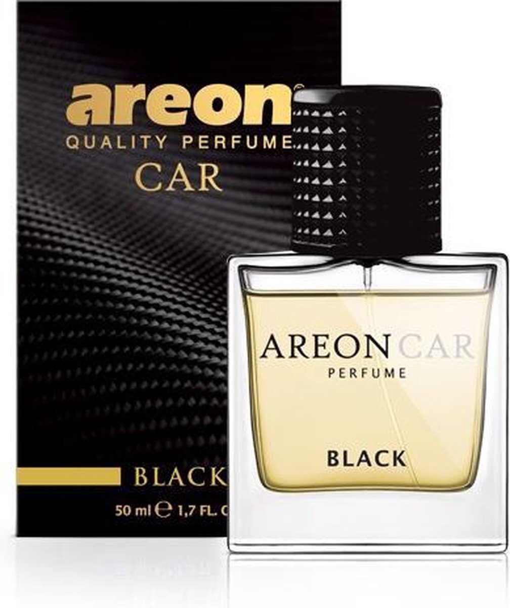 AREON AREON_Car Perfume Glass perfumy do auta Black spray 50ml