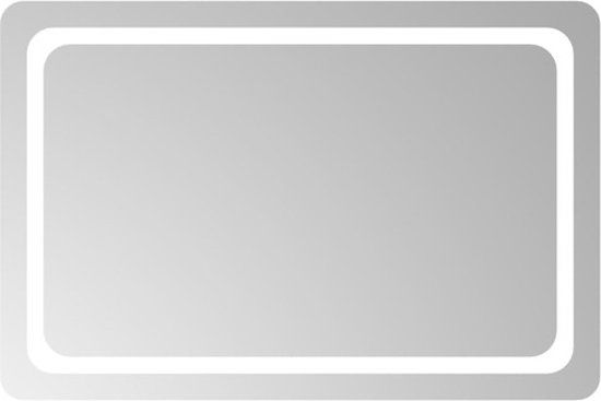 vidaXL Badkamerspiegel LED 90x60 cm