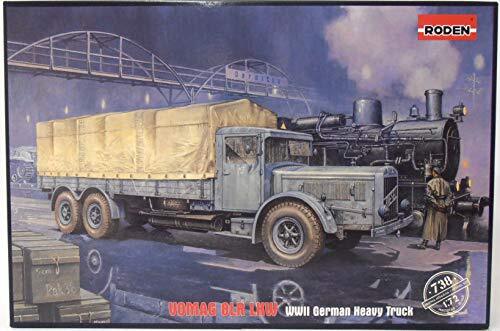 Roden Modelbouwpakket militaire vrachtwagen: Vomag 8 LR vrachtwagen WWII