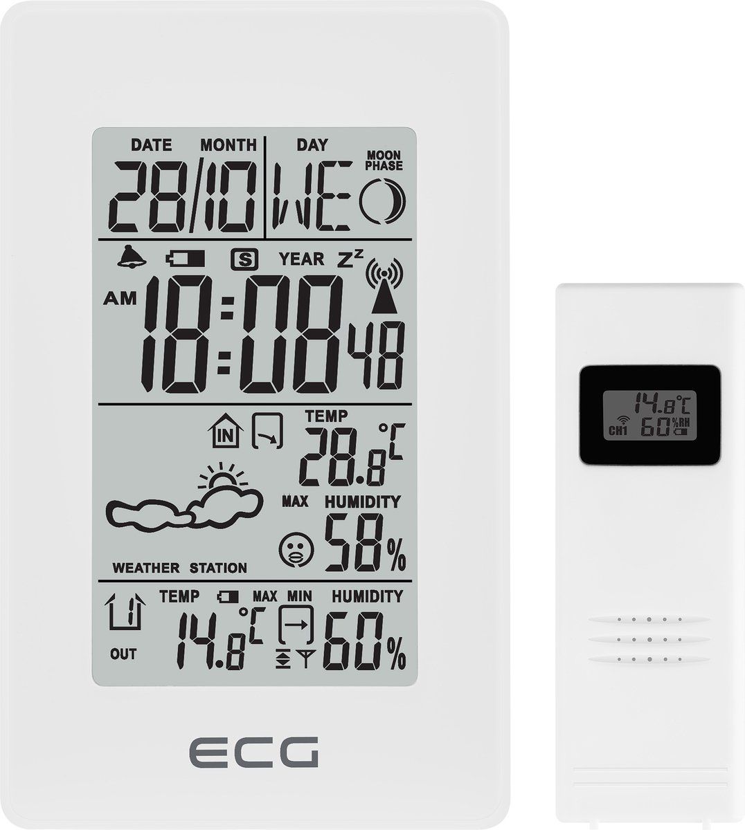 ECG MS 100 White