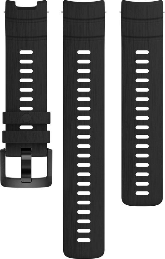 Polar Street X Horlogebandje Siliconen Night Black S-L