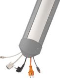 Serpa Kabelbrug 5.01047.7042 TPE (geurloos rubbermengsel) Lichtgrijs, Aluminium Aantal kanalen: 5 1500 mm Inhoud: 1 set