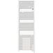 Atlantic - Sèche-serviette 1000w Doris Digital Blanc Brillant 850268