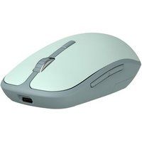 Accsup Draadloze oplaadbare muis Bluetooth Groen tweekleurig
