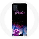 Maniacase Hoesje voor Samsung Galaxy A51 5G Exo K-pop Groep Logo Song Belofte