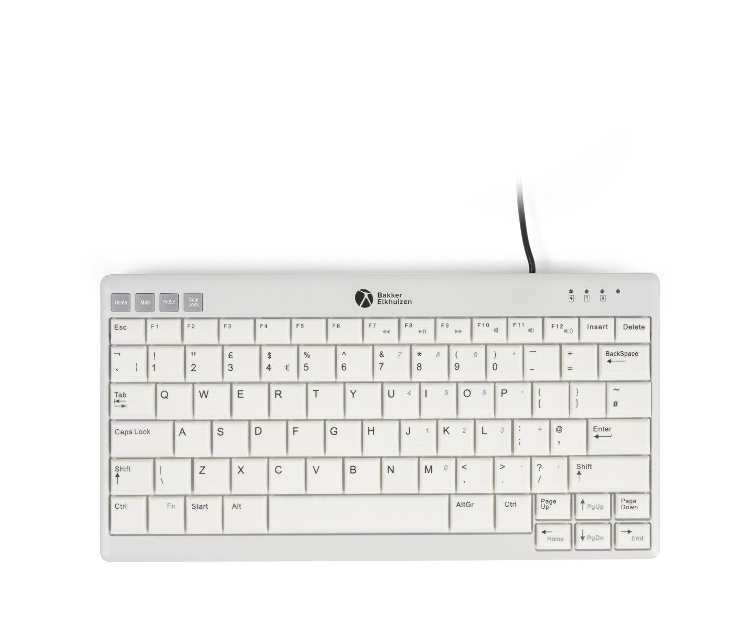 BakkerElkhuizen UltraBoard 950 V2 US Qwerty Bedraad USB Toetsenbord