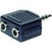 TRU COMPONENTS Adaptateur jack Prise jack mâle 3,5 mm - Prise jack femelle 3,5 mm Stéréo Nombre de pôles : 3 Contenu : 1 pièce(s)