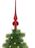 Decoris piek de Noël - Rouge - Verre - 26 cm