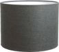 Light & Living Lampenkap 25 cm Cilinder LIVIGNO Antraciet - Zwart