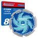 Lame de scie circulaire 216mm pour couper le fibrociment