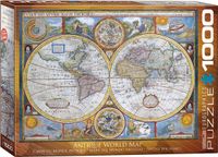 Eurographics Antique Map 1000pcs Puzzle