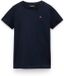 Napapijri Pull enfant K Salis Ss 2 NP0A4GEH Bleu Marine Coton Col rond Manches courtes Coupe droite
