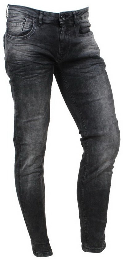 Cars Jeans - Heren Jeans - Slim Fit - Stretch - Lengte 36 - Blast - Black Used