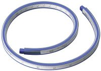 Alco-Albert - Flexibele krommelijngang 50 cm, blauw