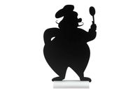Securit Tafelkrijtbord Aluminium Silhouet Chef Incl. Krijtstift