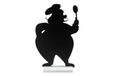 Securit Tafelkrijtbord Aluminium Silhouet Chef Incl. Krijtstift