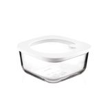 Guzzini - Kitchen Active Design, STORE&MORE GLASS, Hermetisch Glazen Koelkast/Vriezer/Magnetron (M) - Transparant, 16 x 16 x h7,6 cm | 965 cc - 11330111