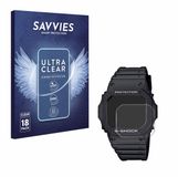 Savvies Screenprotector voor Casio G-Shock GW-M5610-1ER - Folie Beschermfolie transparant 18 Stuks