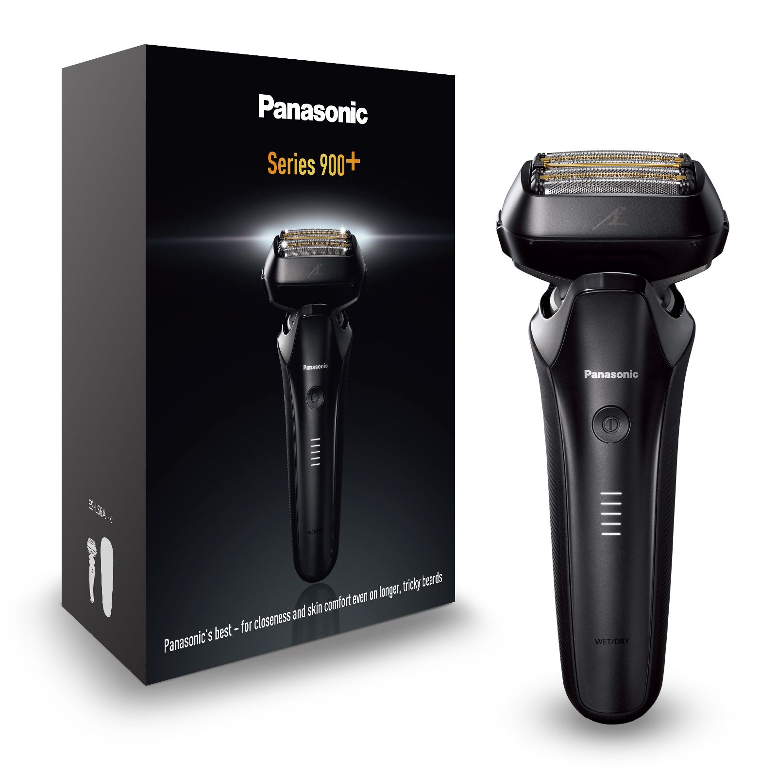 Panasonic ES-LS6A - Scheerapparaat met 6 Scheerbladen, Trimmer, Zwart