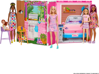 Barbie Vakantiehuis Pop en Speelset - Meerkleurig
