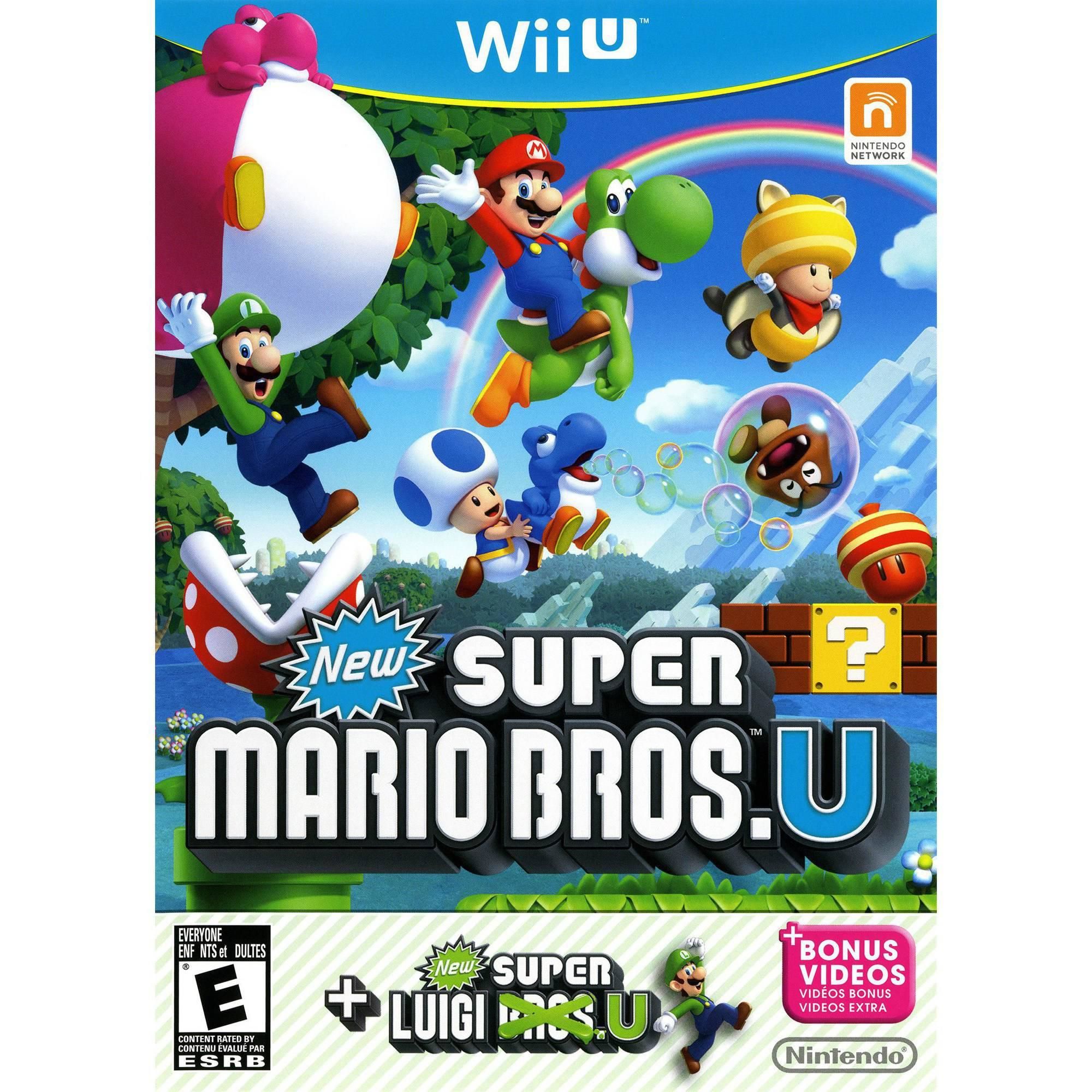 Nintendo New Super Mario Bros. U + New Super Luigi U - Nintendo Wii U