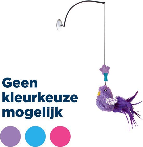 Kong Kat Window Teaser - Kattenspeelgoed - Blauw