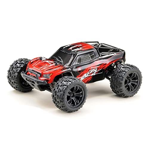 Absima 14005 Truck Racing zwart/rood 1:14 RC modelauto elektrische monstertruck vierwielaandrijving (4WD) RTR 2,4G