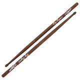 Zildjian Artist Series Hickory Drumsticks - Roy Haynes - Wood Tip - Walnut Stain