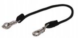 Kerbl elastische halstouw voor paarden, zwart, 90 cm