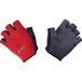 Gore Wear C3 Unisex korte vingerhandschoenen - Zwart/Rood - Maat 5