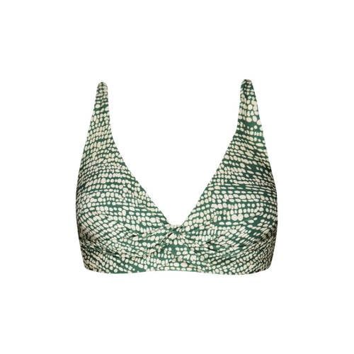 Barts Voorgevormde Bikinitop Cascis Groen/Wit