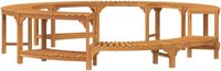 vidaXL - Hot Tub Omgeving Massief Acacia Hout Bruin