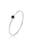 Elli - Ring - Dames Stapelen Minimaal Filigraan met Kristal in 925 Sterling Zilver - Dames