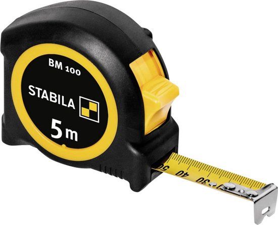 Stabila BM 100 Rolmaat 5 m ABS