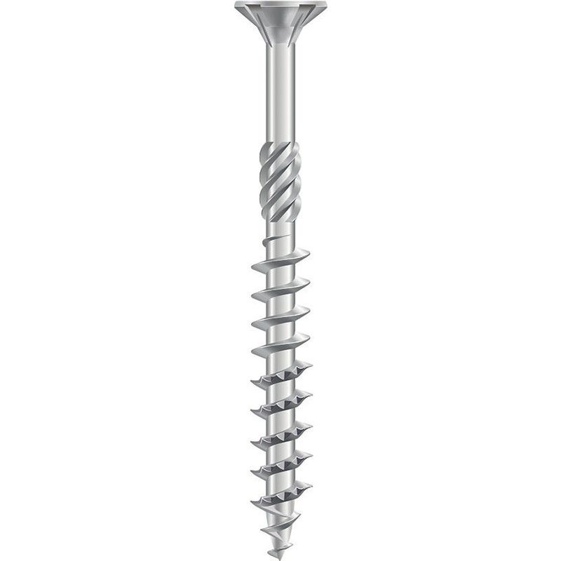 Dynaplus Universeelschroef Verzinkt Platkop Deeldraad 4,5x35mm T25 (200 Stuks)