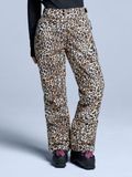Poederbaas Arty 2L Insulated Skibroek Dames - Panterprint - Maat L