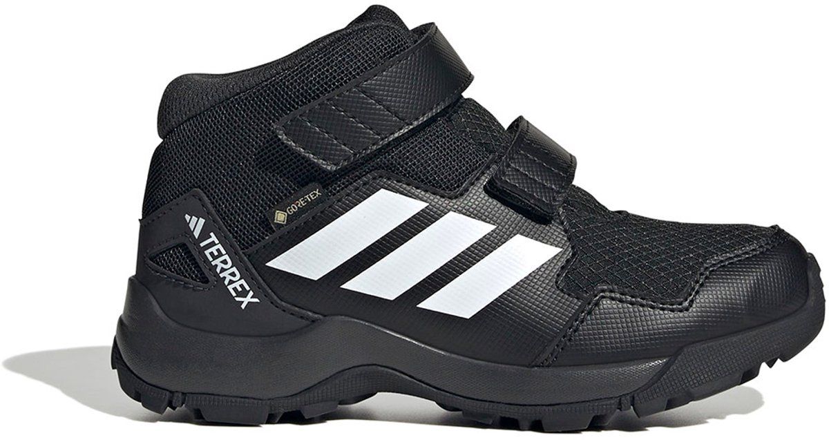 adidas Terrex Skychaser Mid Gore-Tex Hiking Kids Shoes, Core Black/Ftwr White/Semi Impact Orange, 38 EU