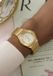 Timex Q Timex Mini Quartz Analoog Horloge Goudkleurig En Crèmekleurig Kast Gemaakt Van 100% Roestvrij Staal En Een Armband Van 100% Roestvrij Staal 30 TW2Y57400AJ, TW2Y57500AJ, TW2Y77300AJ