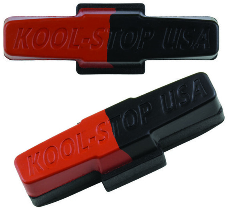 Koolstop HS Remblok & Remschoen Magura HS11/HS33 rood/zwart