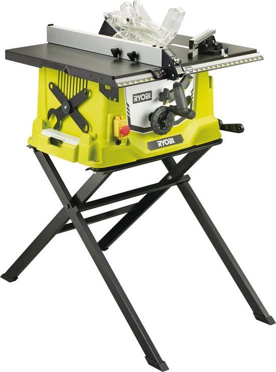 Ryobi RTS1800S-G 1800w tafelzaagmachine met onderstel