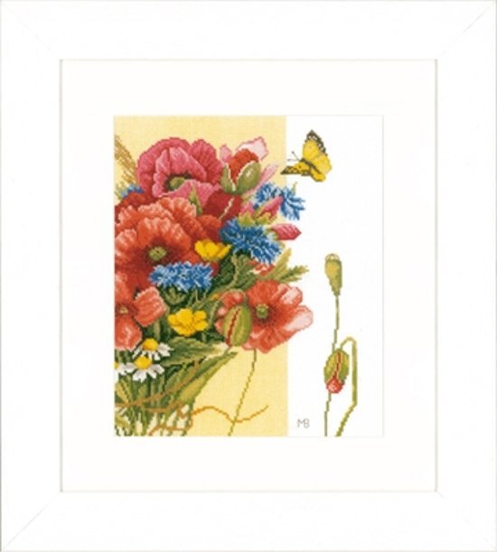 Lanarte PN-0144568 Borduurpakket Poppies - MB