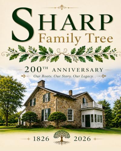 Sharp Family Tree - 200th Anniversary: Our Roots. Our Story. Our Legacy.