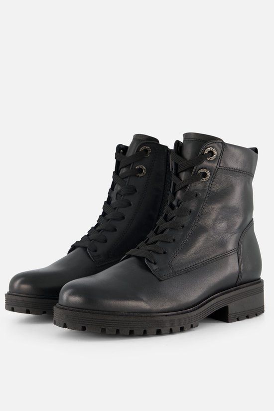Gabor Dames Veterboots - Zwart - Maat 38.5